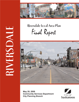 RIVERSDALE Local Area Plan Final Report