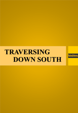 10. Traversing Down South