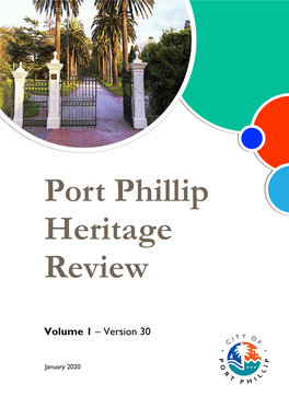 Port Phillip Heritage Review