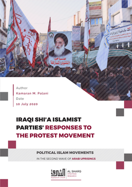 Iraqi Shi'a Islamist Parties' Responses to the Protest
