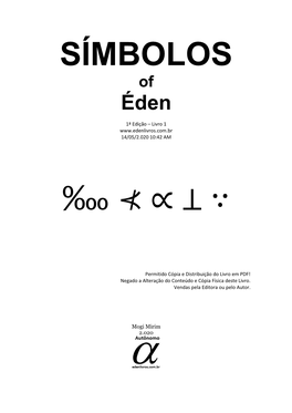 SÍMBOLOS of Éden