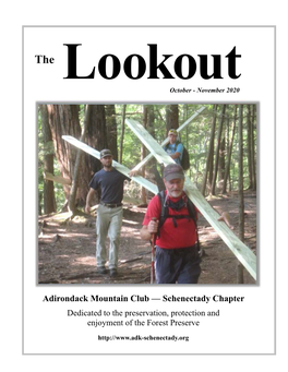 Adirondack Mountain Club — Schenectady Chapter Dedicated to the Preservation, Protection and Enjoyment of the Forest Preserve