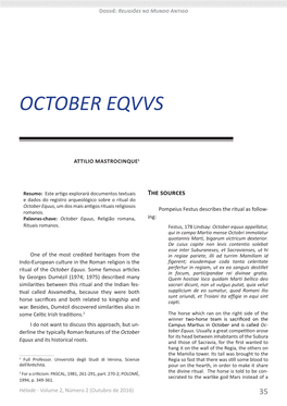 October Eqvvs