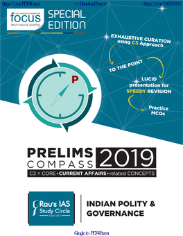 Prelims Compass – Indian Polity and Governance