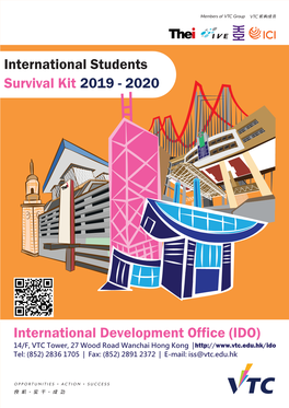 2020 International Students Survival Kit International Development Office