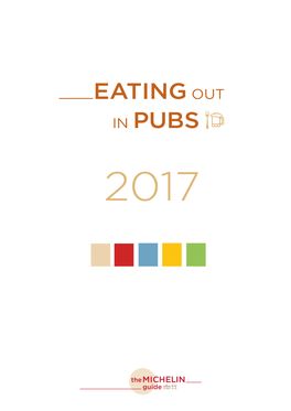 Michelin Pubs Listing 2017.Pdf