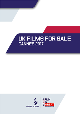 Uk Films for Sale Cannes 2017