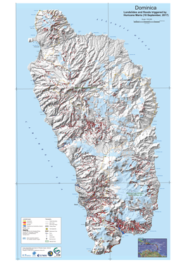 Dominica Connor Bay SEG 14 La Haut Landslides and Floods Triggered by Demitrie Marceau Bay Capuchin Delaford Upper Penville SEG 13 Huricane Maria (18 September, 2017)