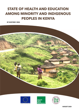 State of Health and Education Among Minority and Indigenous Peoples in Kenya by Kanyinke Sena