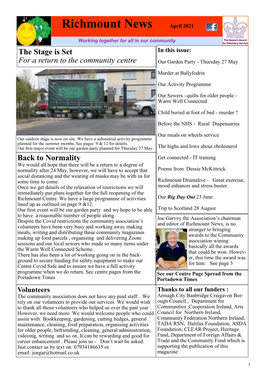 Richmount News April 2021