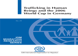 Trafficking in Human Beings and the 2006 World Cup