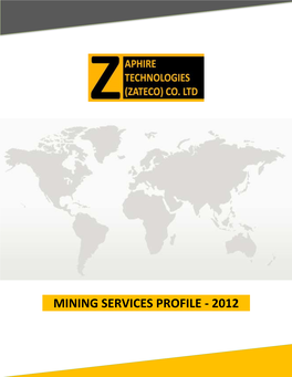 Mining Services Profile - 2012