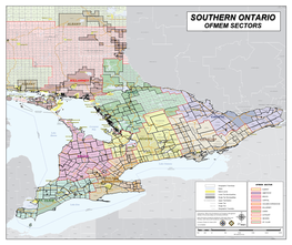 Southern Ontario EMO Sectors