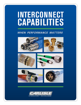 Interconnect Capabilities