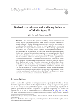 Derived Equivalences and Stable Equivalences of Morita Type, II