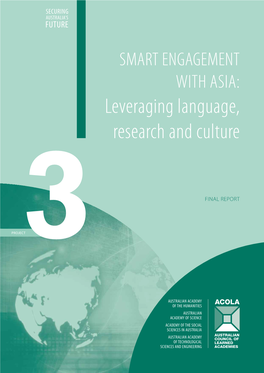 SMART ENGAGEMENT with ASIA: Leveraging Language, Research and Culture