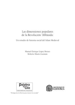 Las Dimensiones Populares De La Revolución ‘Abbásida