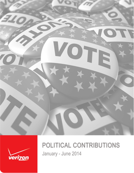 Political Contributions 2014 Mid Year Report.Pdf