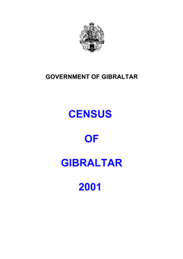 Census of Gibraltar 2001