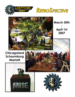 Adepticon 2007 Retrospective