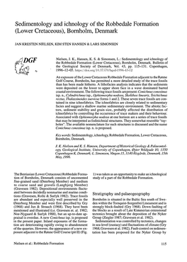 Sedimentology and Ichnology of the Robbedale Formation (Lower Cretaceous), Bomholm, Denmark