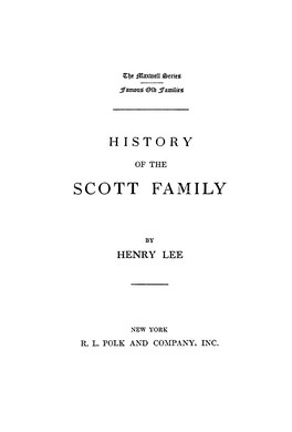Scott Family