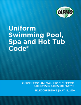 Uniform Swimming Pool, Spa and Hot Tub Code®