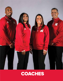 COACHES 54 2018-19 NEBRASKA WOMEN's BASKETBALL AMY WILLIAMS Nebraska Head Coach Third Season Nebraska (1998)