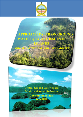 Approach Paper on Water Quality Issues in Islands – Andaman And