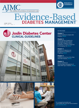 Bringing the Joslin Clinical Guidelines to the Diabetes Care Community