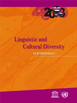 Linguistic and Cultural Diversity in Cyberspace