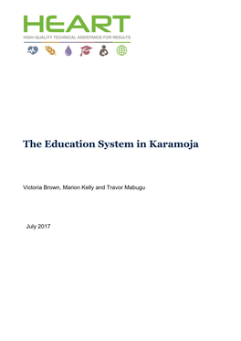 The Education System in Karamoja