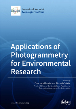 Applications of Photogrammetry for Environmental Research