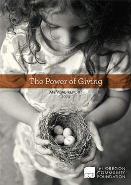 The Power of Giving