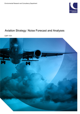 Aviation Strategy: Noise Forecast and Analyses