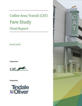 CAT Fare Study Final Report