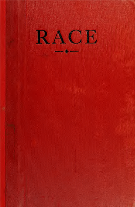 Race, a History of Modern Ethnic Theories