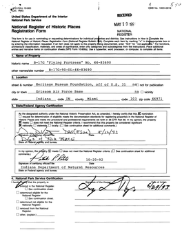 National Register of Historic Places Continuation Sheet