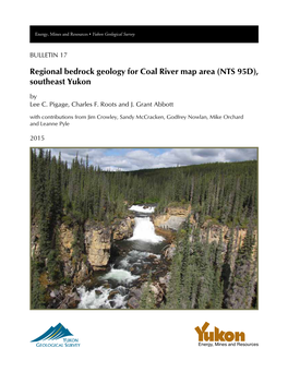 Regional Bedrock Geology for Coal River Map Area (NTS 95D), Southeast Yukon by Lee C