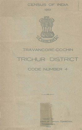 Travancore-Cochin, Trichur, Code Number-4