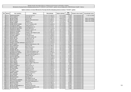 Rb Općina Ime I Prezime Adresa Broj Rješenja Datum Rješenja ZDK 65,54