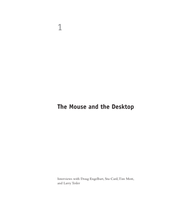 The Mouse and the Desktop