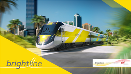 October 25, 2019 Brightline Presentation