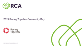 2019 Racing Together Community Day