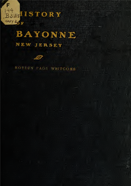 First History of Bayonne, New Jersey