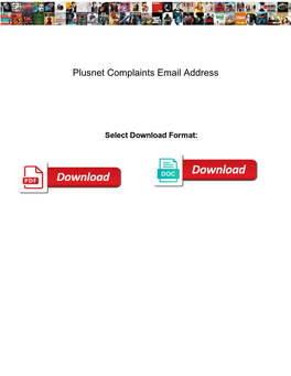Plusnet Complaints Email Address