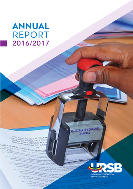 URSB Annual Report (2016/2017)