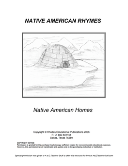 Native American Homes