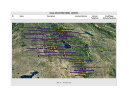 LOCAL SERVICE PROVIDERS –ARMENIA Nr