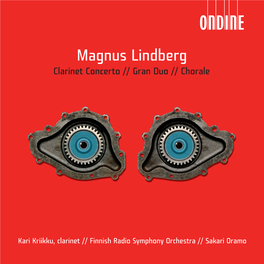Magnus Lindberg Clarinet Concerto // Gran Duo // Chorale
